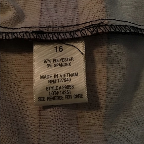 Women’s size 16 Emma Michele sleeveless dress with belt - Picture 12 of 12